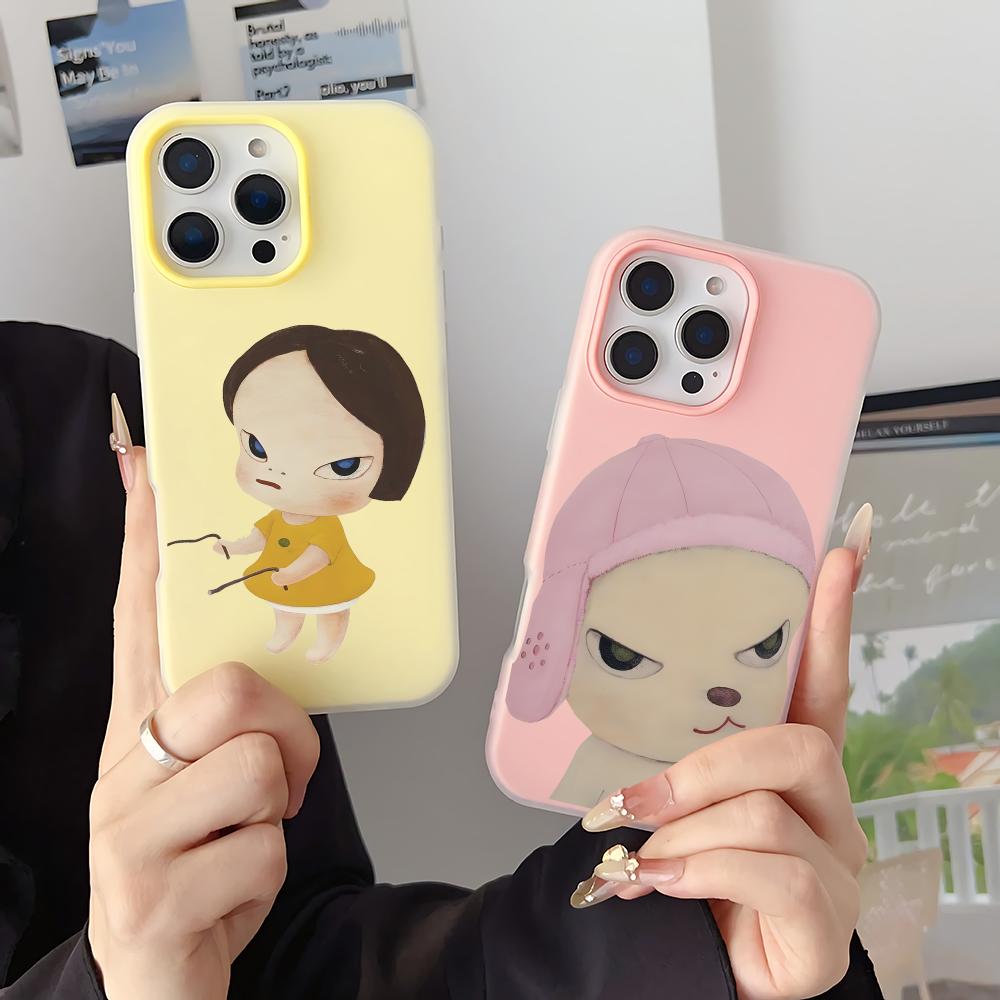 Apple Iphone 15 Pro Max - Artist Y-Yoshitomo Nara Telefoonhoesje voor iPhone