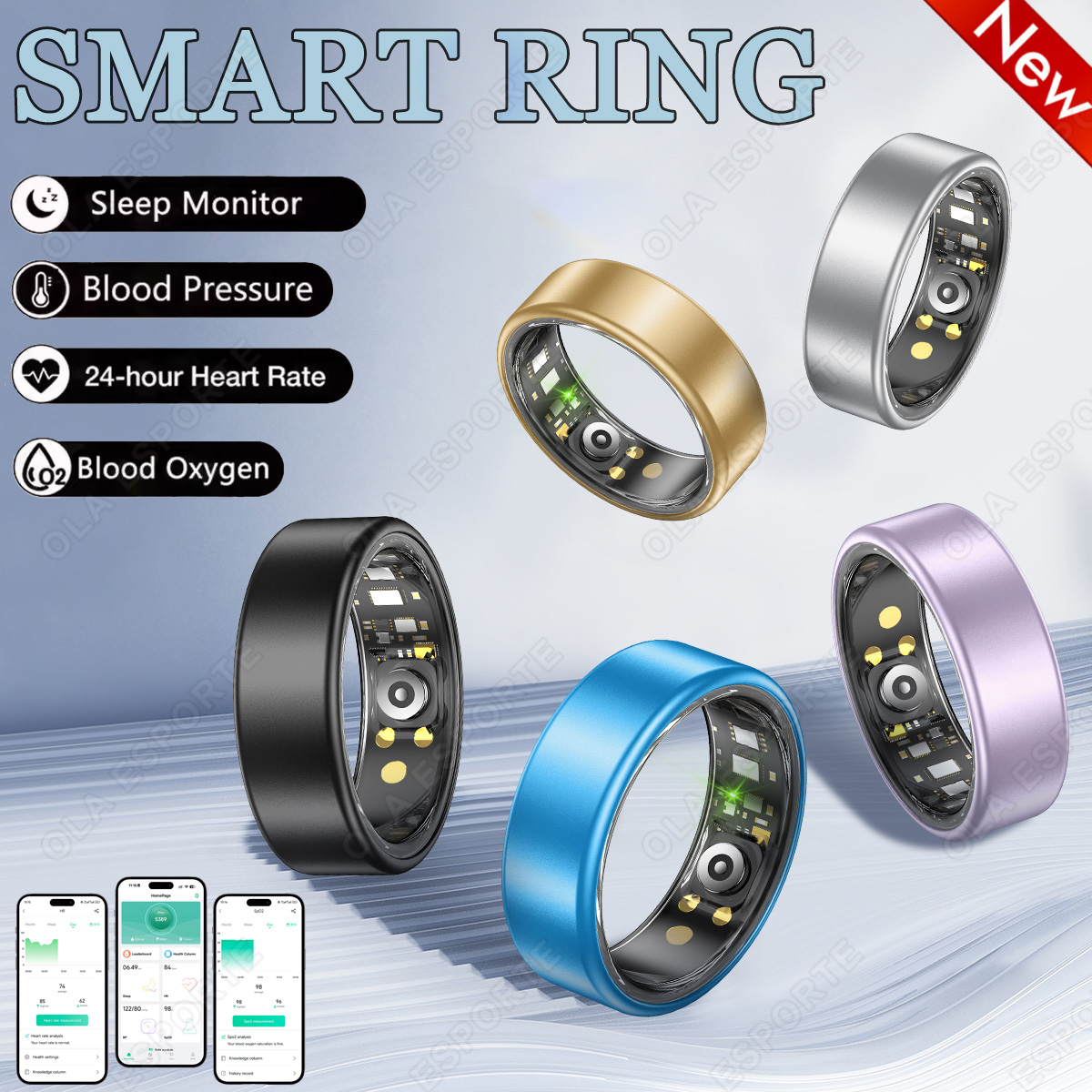 Temperature Ring Skin - Nieuwe R09 Smart Ring Mannen Vrouwen