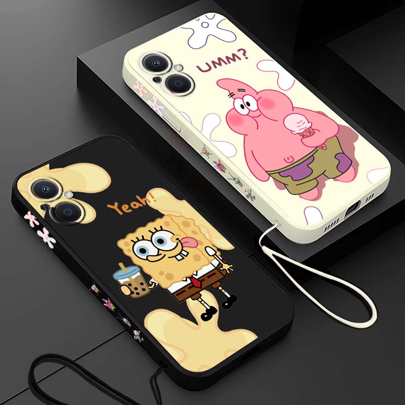 Oppo Reno 12 - Leuke S-SpongeBob S-SquarePants hoesje voor OPPO