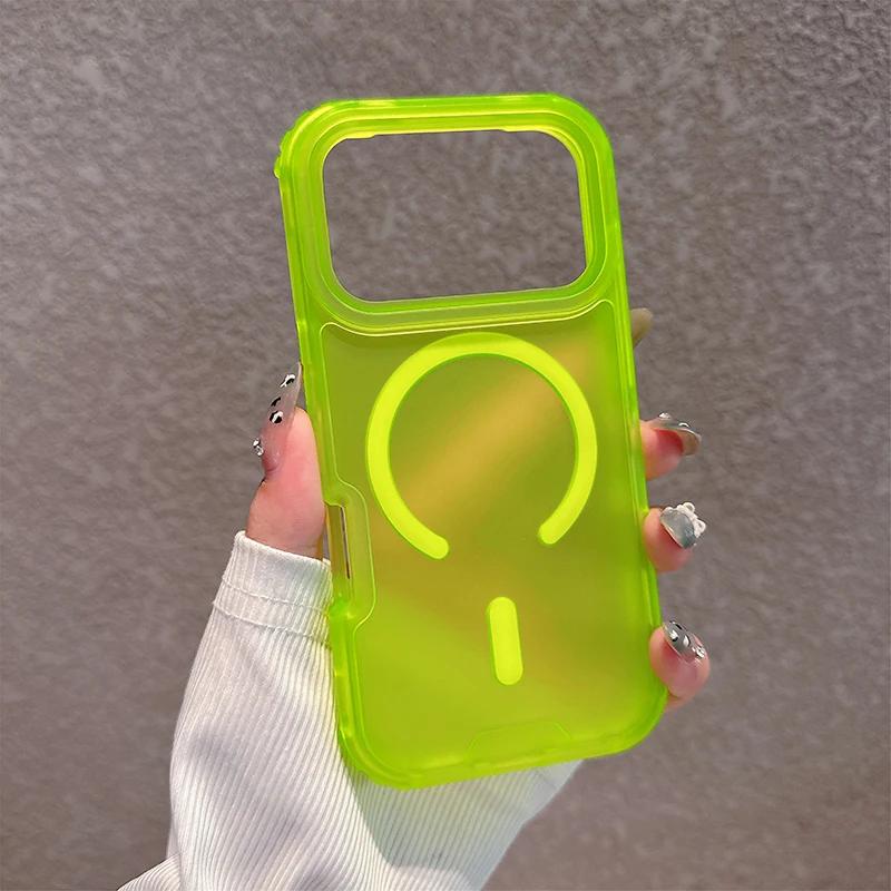 Apple Iphone 15 Pro Max - Trendy 3IN1 Frosted Matte PC +