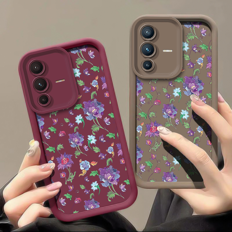 Vivo V40 - Zachte matte telefoonhoes voor Vivo V70