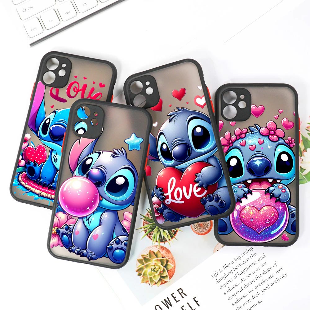 Schattige Stitch Love Matte Tr - Apple Iphone 15 Pro Max recensie en prijs