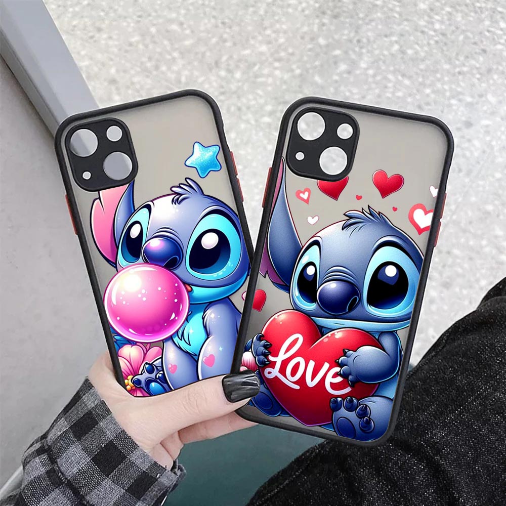 Schattige Stitch Love Matte Tr - Apple Iphone 15 Pro Max recensie en prijs