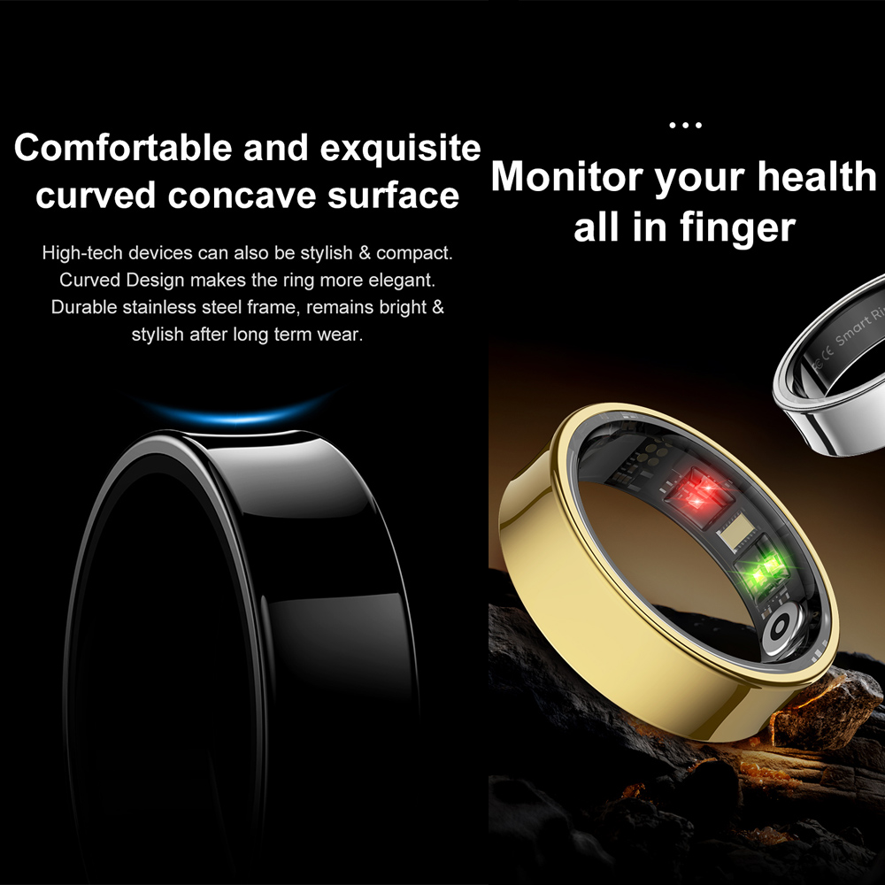 R09 Smart Ring van roestvrij s - Temperature Ring Skin recensie en prijs