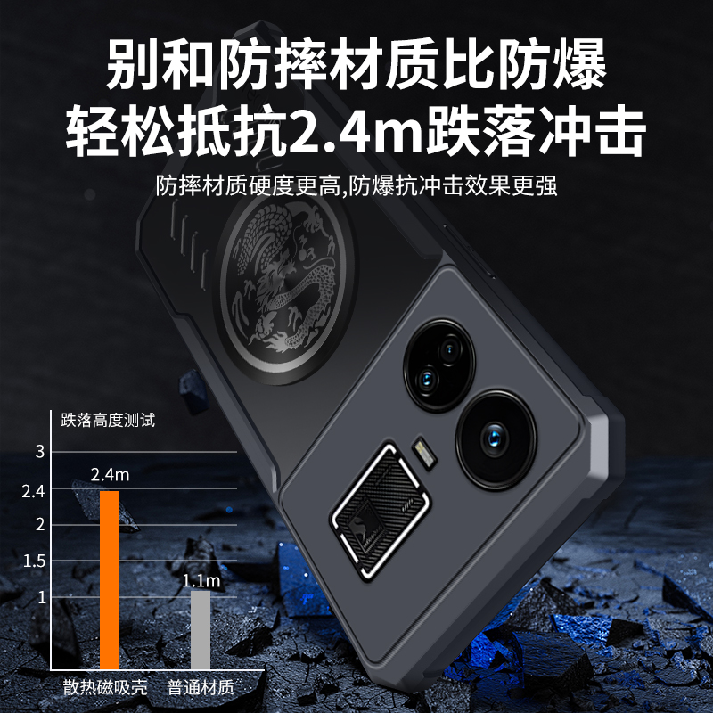 Dragon Totem Cooling Case voor - Realme Gt 6 recensie en prijs
