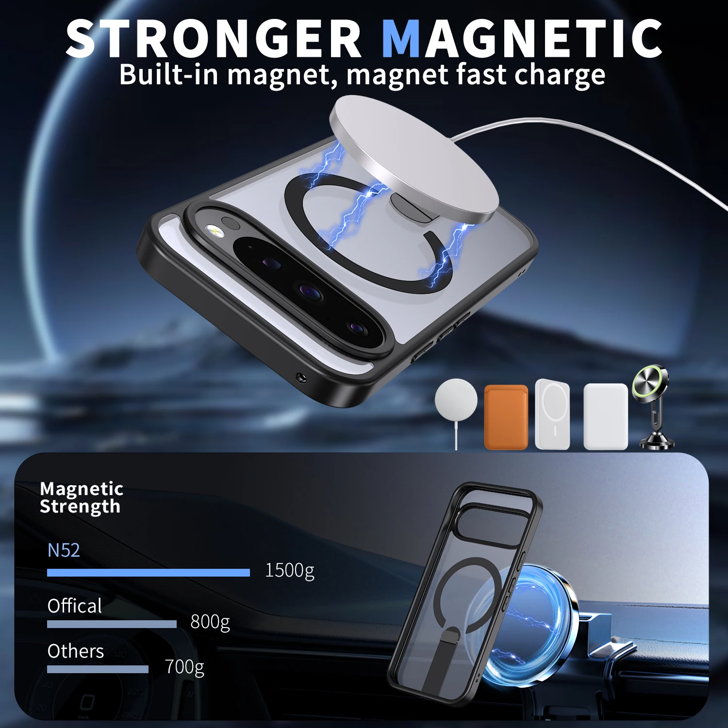 Luxe Magnetische Stand Armor R - Google Pixel 9 recensie en prijs