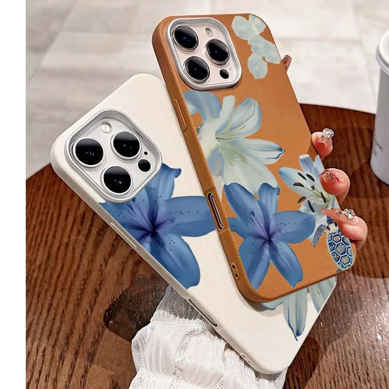 Elegante Blauwe Lelie Modepatr - Xiaomi Redmi Note 14 recensie en prijs