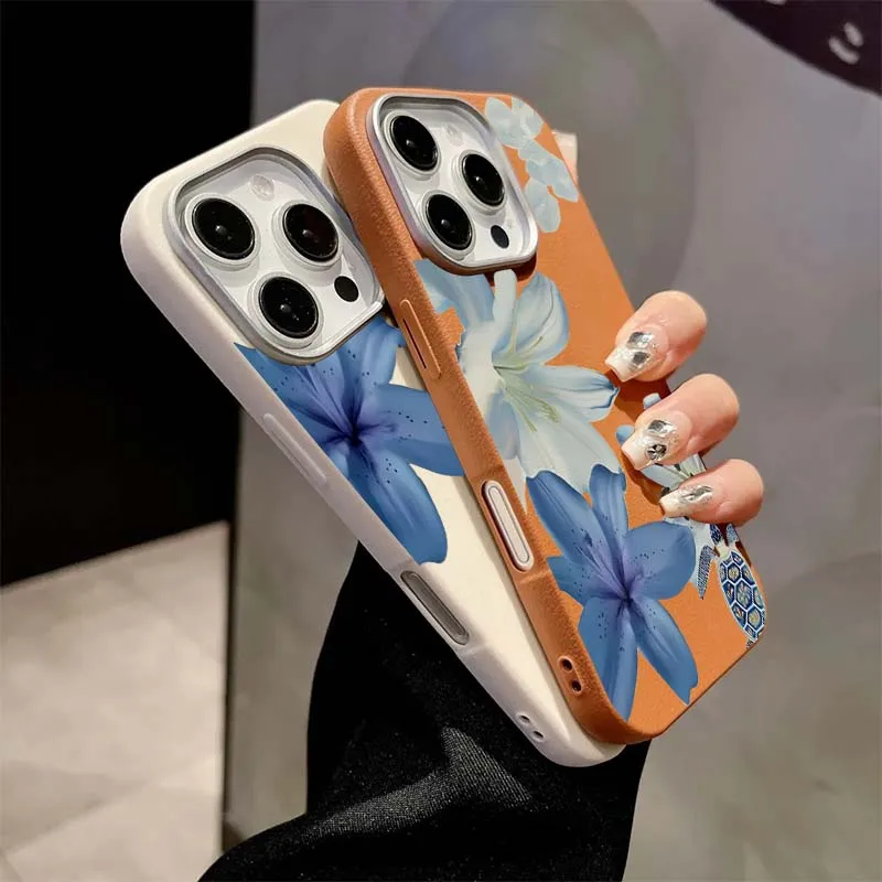 Elegante Blauwe Lelie Modepatr - Xiaomi Redmi Note 14 recensie en prijs