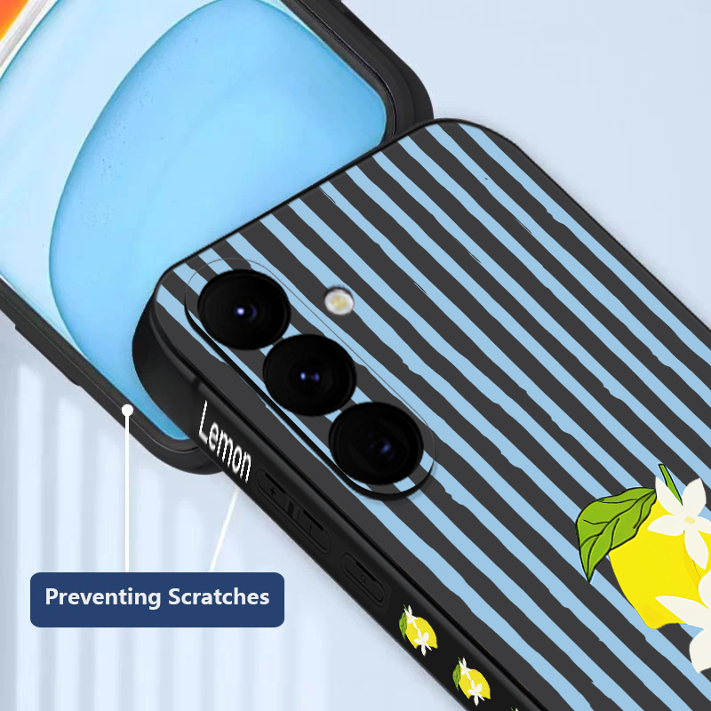Stripe Lemon Print TPU Telefoo - Samsung Galaxy S25 recensie en prijs
