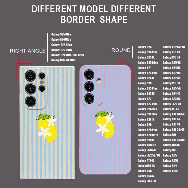 Stripe Lemon Print TPU Telefoo - Samsung Galaxy S25 recensie en prijs