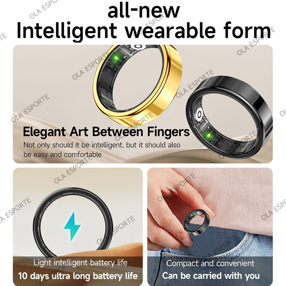 Nieuwe R09 Smart Ring Mannen V - Temperature Ring Skin recensie en prijs