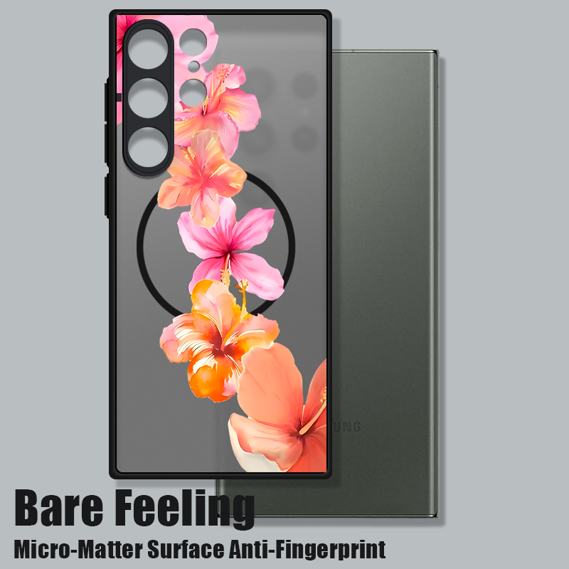 Roze Bloemen Patroon Magnetisc - Samsung Galaxy S25 recensie en prijs