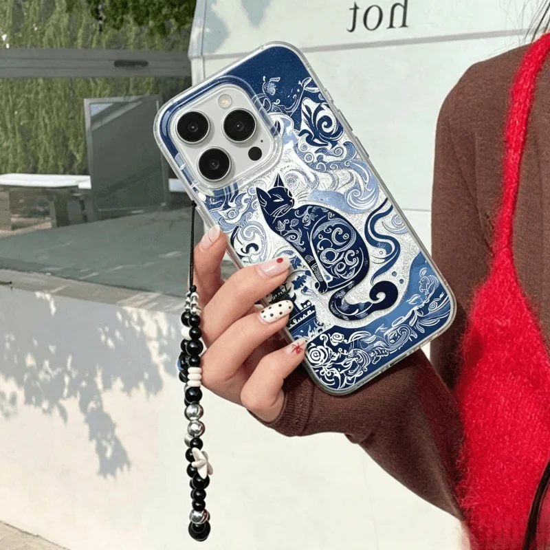 Blauwe Totem Kat Design Armban - Vivo Y28 recensie en prijs